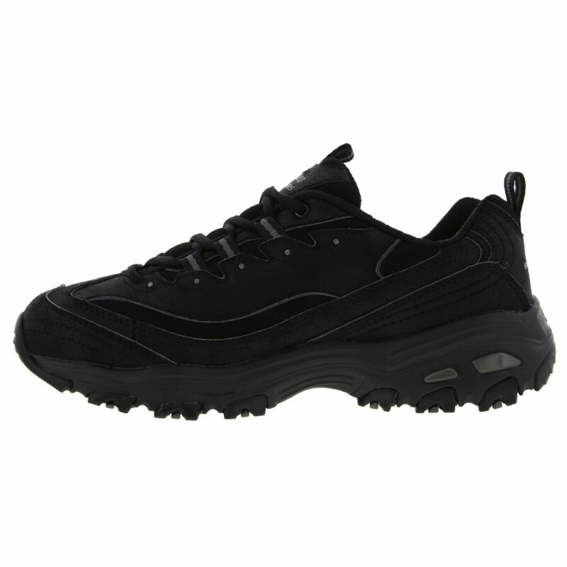 Skechers D Lites Womens Ladies Black Chunky Platform Trainers Shoes UK Sizes 4-8 Skechers D Lites Womens Ladies Black Chunky Platform Trainers Shoes UK Sizes 4-8