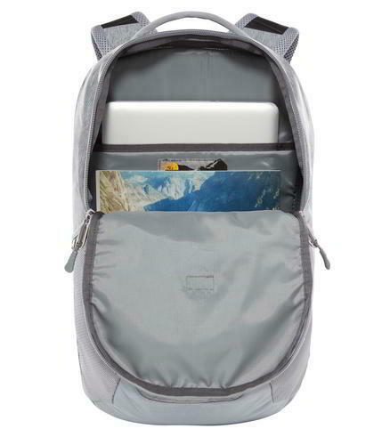 North Face Vault Backpack Mens Womens Grey Rucksack Laptop Work School Bag North Face Vault Backpack Mens Womens Grey Rucksack Laptop Work School Bag