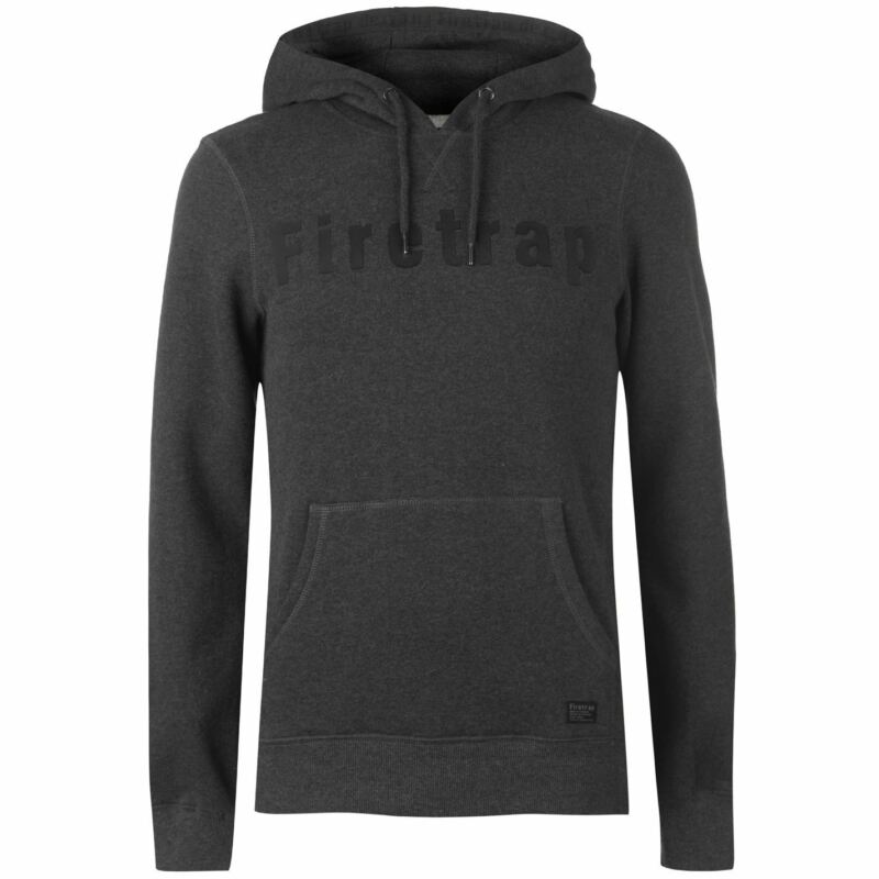Firetrap Mens OTH Graphic Hoody Hoodie Hooded Top Long Sleeve Kangaroo Pocket Firetrap Mens OTH Graphic Hoody Hoodie Hooded Top Long Sleeve Kangaroo Pocket