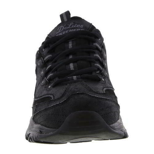 Skechers D Lites Womens Ladies Black Chunky Platform Trainers Shoes UK Sizes 4-8 Skechers D Lites Womens Ladies Black Chunky Platform Trainers Shoes UK Sizes 4-8