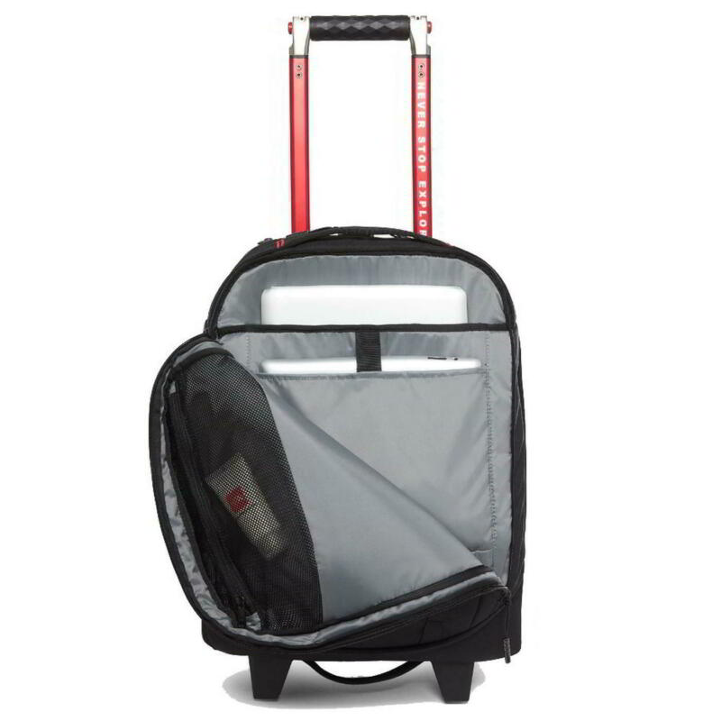 The North Face Overhead 19 Black Luggage Suitcase Travel Rolling Bag 32 Litre The North Face Overhead 19 Black Luggage Suitcase Travel Rolling Bag 32 Litre