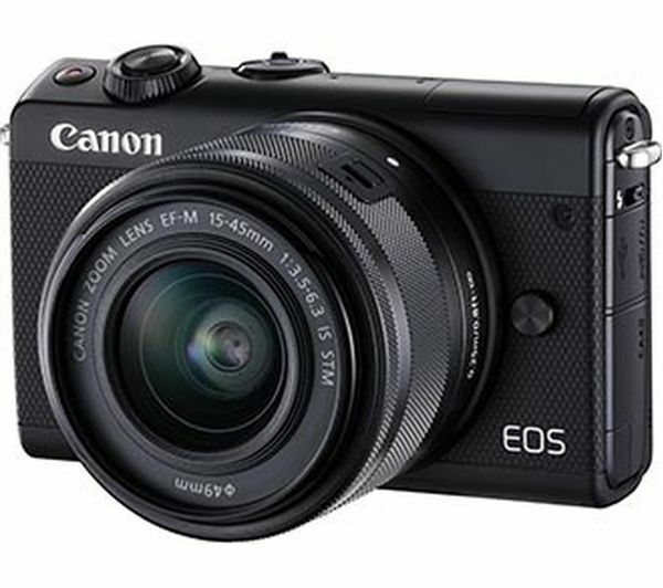 CANON EOS M100 Mirrorless Camera with additional lens - Currys CANON EOS M100 Mirrorless Camera with additional lens - Currys