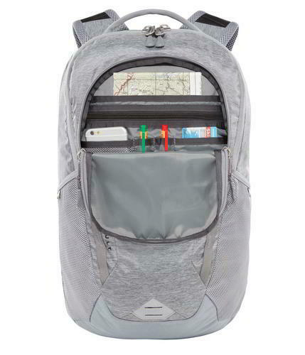 North Face Vault Backpack Mens Womens Grey Rucksack Laptop Work School Bag North Face Vault Backpack Mens Womens Grey Rucksack Laptop Work School Bag