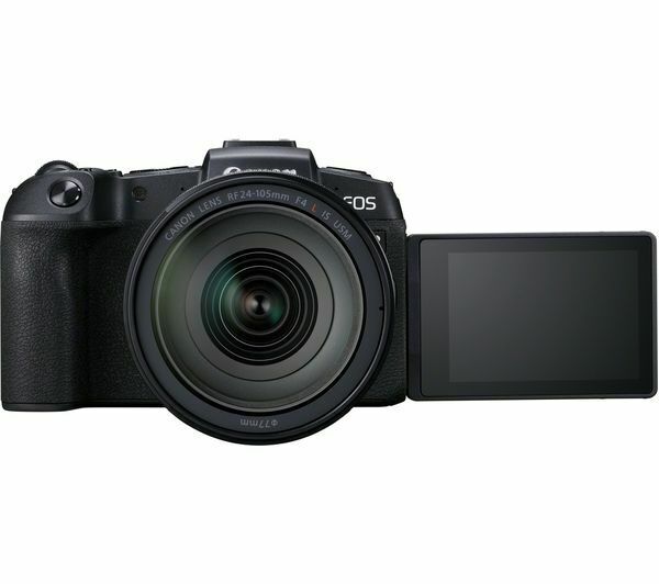 CANON EOS RP Mirrorless Camera with RF 24-105 mm f/4L IS USM Lens +Mount Adapter CANON EOS RP Mirrorless Camera with RF 24-105 mm f/4L IS USM Lens +Mount Adapter