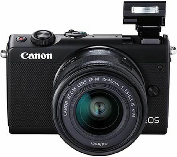 CANON EOS M100 Mirrorless Camera with additional lens - Currys CANON EOS M100 Mirrorless Camera with additional lens - Currys