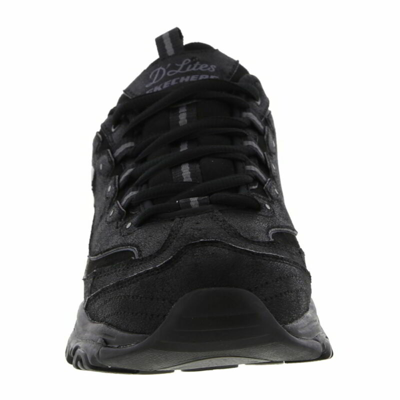 Skechers D Lites Womens Ladies Black Chunky Platform Trainers Shoes UK Sizes 4-8 Skechers D Lites Womens Ladies Black Chunky Platform Trainers Shoes UK Sizes 4-8