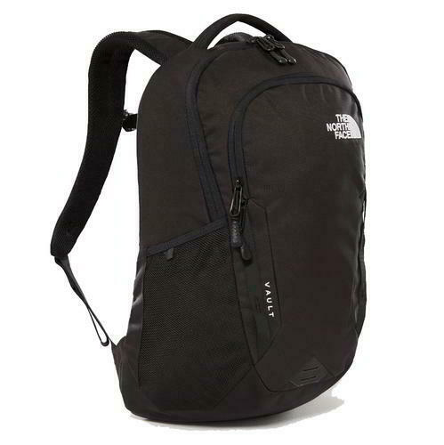 North Face Vault Backpack Mens Womens Black Rucksack Laptop Work School Bag North Face Vault Backpack Mens Womens Black Rucksack Laptop Work School Bag