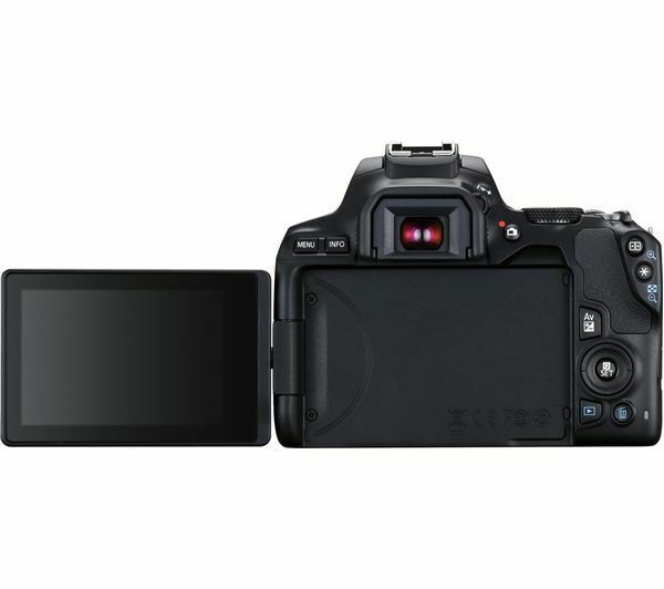 CANON EOS 250D DSLR Camera with EF-S 18-55 mm f/3.5-5.6 III Lens - Currys CANON EOS 250D DSLR Camera with EF-S 18-55 mm f/3.5-5.6 III Lens - Currys