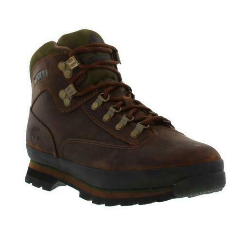 Timberland Euro Hiker Leather Mens Walking Boots Size UK 7-12.5 Timberland Euro Hiker Leather Mens Walking Boots Size UK 7-12.5