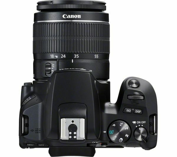 CANON EOS 250D DSLR Camera with EF-S 18-55 mm f/3.5-5.6 III & EF 50 mm f/1.8 STM CANON EOS 250D DSLR Camera with EF-S 18-55 mm f/3.5-5.6 III & EF 50 mm f/1.8 STM
