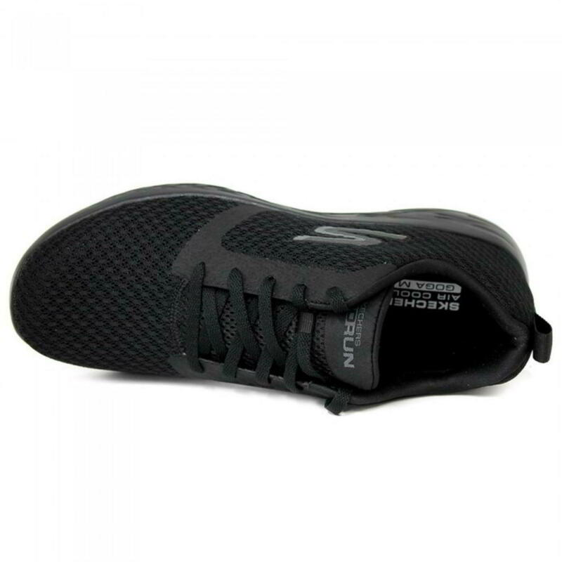 Skechers Go Run 600 Circulate Mens All Black Lace Up Trainers Shoes Size 7-13 Skechers Go Run 600 Circulate Mens All Black Lace Up Trainers Shoes Size 7-13