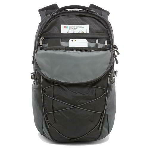 North Face Borealis Mens Womens Grey Backpack Rucksack Bag 15" Laptop Sleeve North Face Borealis Mens Womens Grey Backpack Rucksack Bag 15" Laptop Sleeve