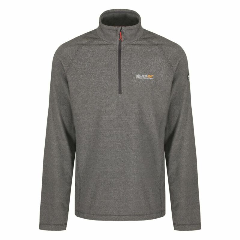 Regatta Montes Micro Fleece Top Mens Gents Zipped Sweatshirt Jumper Regatta Montes Micro Fleece Top Mens Gents Zipped Sweatshirt Jumper