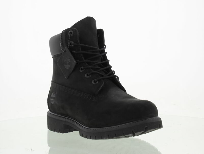 Timberland 6 Inch Classic Premium Mens Wide Black Waterproof Boots Size 7-14.5 Timberland 6 Inch Classic Premium Mens Wide Black Waterproof Boots Size 7-14.5