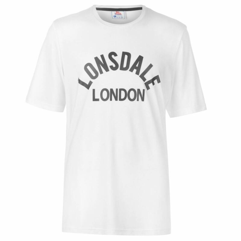 Lonsdale Arch T Shirt Mens Gents Crew Neck Tee Top Short Sleeve Lightweight Lonsdale Arch T Shirt Mens Gents Crew Neck Tee Top Short Sleeve Lightweight