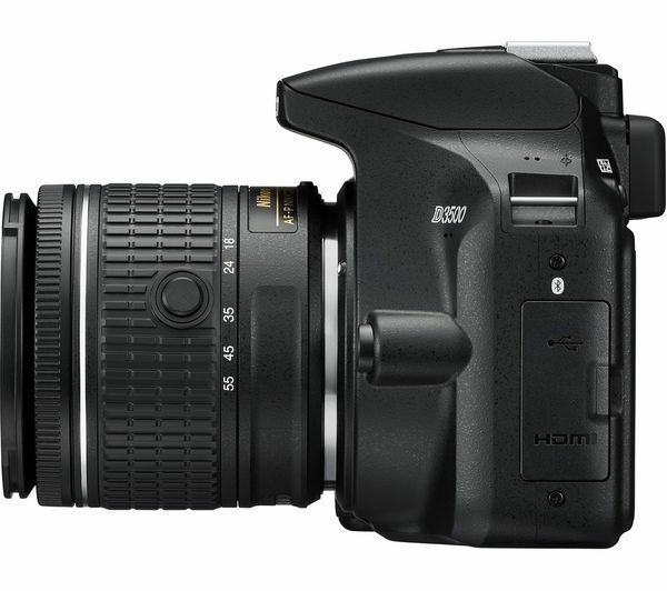 NIKON D3500 DSLR Camera with AF-P DX NIKKOR 18-55 mm f/3.5-5.6G Lens - Currys NIKON D3500 DSLR Camera with AF-P DX NIKKOR 18-55 mm f/3.5-5.6G Lens - Currys