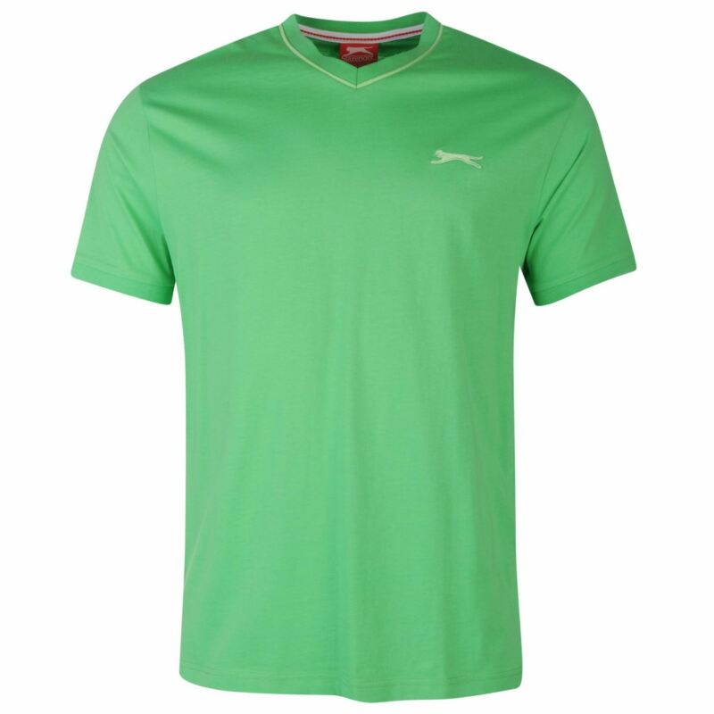 Slazenger Mens V Neck T Shirt Short Sleeve Tee Top Clothing Wear Slazenger Mens V Neck T Shirt Short Sleeve Tee Top Clothing Wear