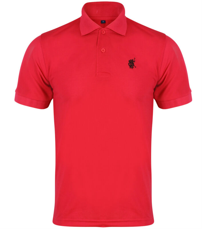 NEW MENS POLO SHIRT TOP SHORT SLEEVE PIQUE DESIGNER PLAIN T-SHIRT TEE HORSE GOLF NEW MENS POLO SHIRT TOP SHORT SLEEVE PIQUE DESIGNER PLAIN T-SHIRT TEE HORSE GOLF