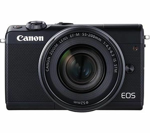 CANON EOS M100 Mirrorless Camera with additional lens - Currys CANON EOS M100 Mirrorless Camera with additional lens - Currys