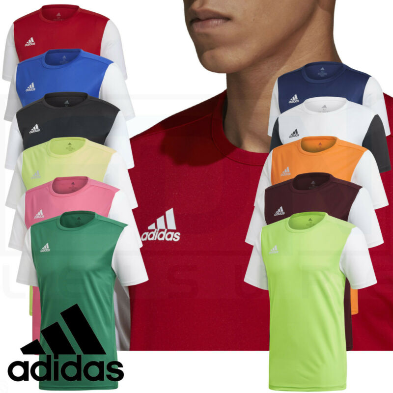 Mens Adidas Estro 19 Training T Shirt Football Sports Top Gym Size S M L XL XXL Mens Adidas Estro 19 Training T Shirt Football Sports Top Gym Size S M L XL XXL