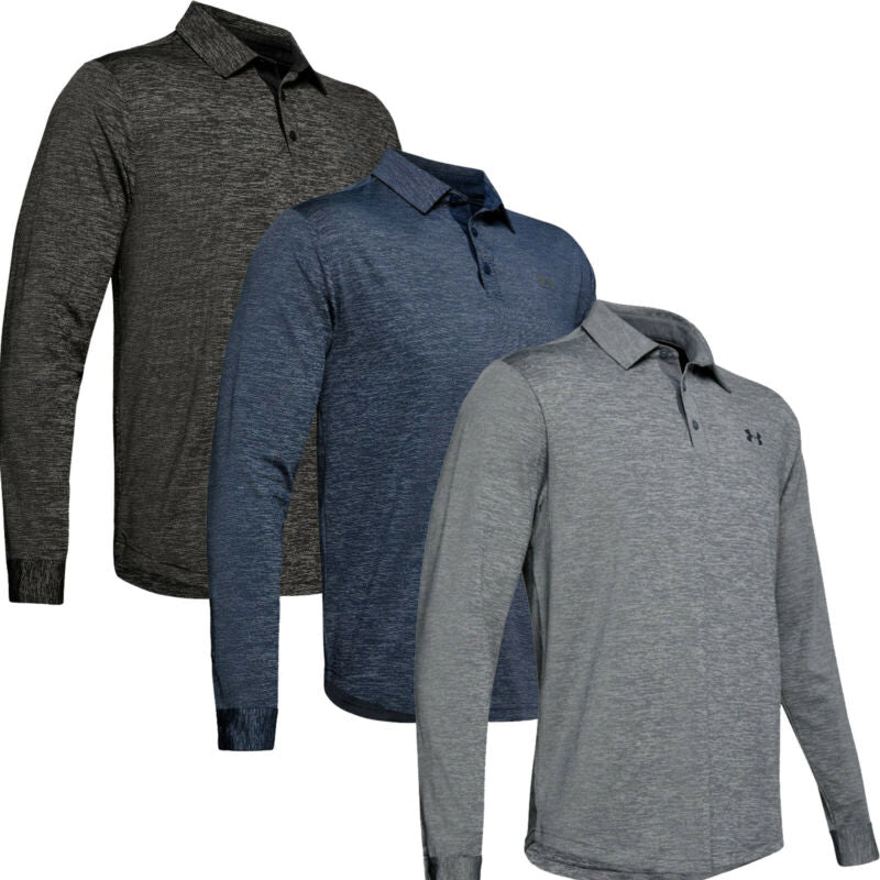 UNDER ARMOUR MENS 2019 PLAYOFF 2.0 LONG SLEEVE GOLF POLO SHIRT SPORTS TOP UNDER ARMOUR MENS 2019 PLAYOFF 2.0 LONG SLEEVE GOLF POLO SHIRT SPORTS TOP