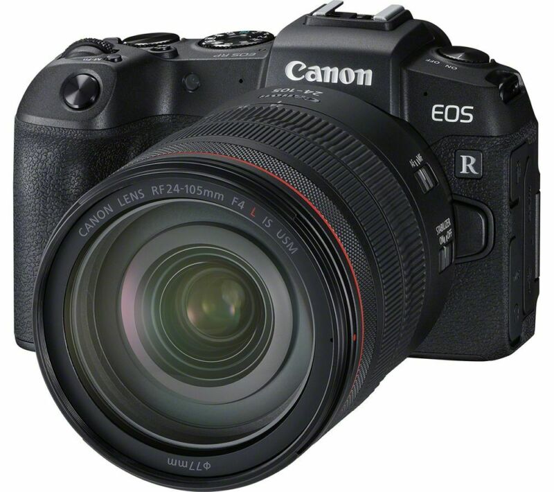 CANON EOS RP Mirrorless Camera with RF 24-105 mm f/4L IS USM Lens +Mount Adapter CANON EOS RP Mirrorless Camera with RF 24-105 mm f/4L IS USM Lens +Mount Adapter