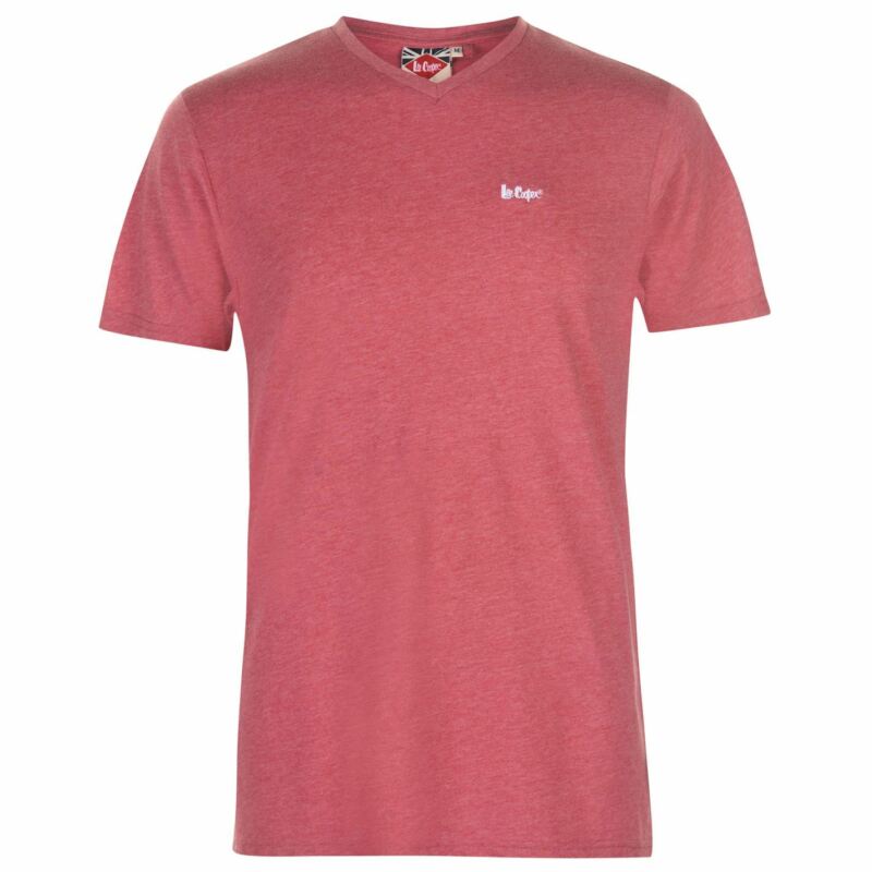 Lee Cooper Mens Essentials V Neck T Shirt Tee Top Short Sleeve Lee Cooper Mens Essentials V Neck T Shirt Tee Top Short Sleeve