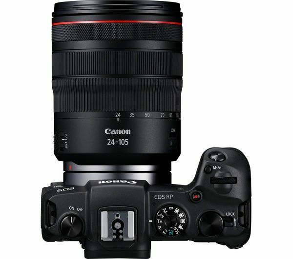 CANON EOS RP Mirrorless Camera with RF 24-105 mm f/4L IS USM Lens +Mount Adapter CANON EOS RP Mirrorless Camera with RF 24-105 mm f/4L IS USM Lens +Mount Adapter