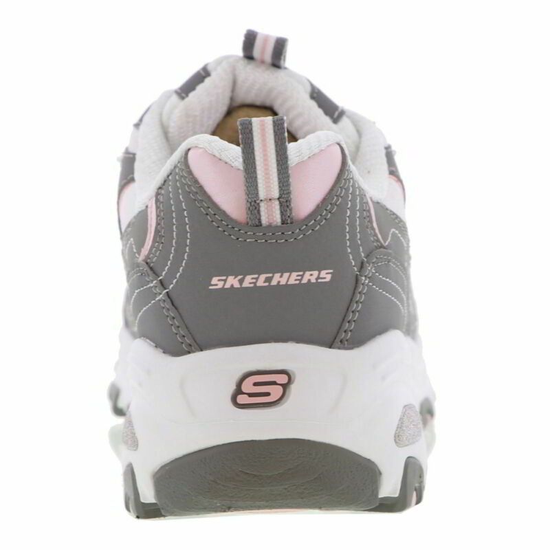 Skechers D Lites Womens Ladies Grey Chunky Platform Trainers Shoes UK Sizes 4-8 Skechers D Lites Womens Ladies Grey Chunky Platform Trainers Shoes UK Sizes 4-8