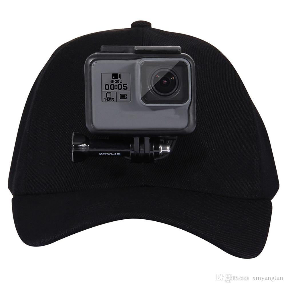 Sport camera GoPro Accessories Canvas Baseball Hat Cap W/ J-Hook Buckle Mount Screw for GoPro HERO5 HERO4 Sessio Sport camera GoPro Accessories Canvas Baseball Hat Cap W/ J-Hook Buckle Mount Screw for GoPro HERO5 HERO4 Sessio