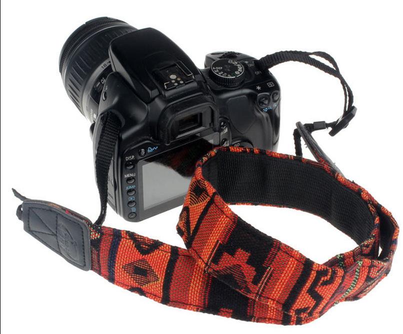 Travel Style Camera Shoulder Neck Strap Knitted Fabric Bohemia Style Shoulder Strap Fashion Color For digital SLR camer Travel Style Camera Shoulder Neck Strap Knitted Fabric Bohemia Style Shoulder Strap Fashion Color For digital SLR camer
