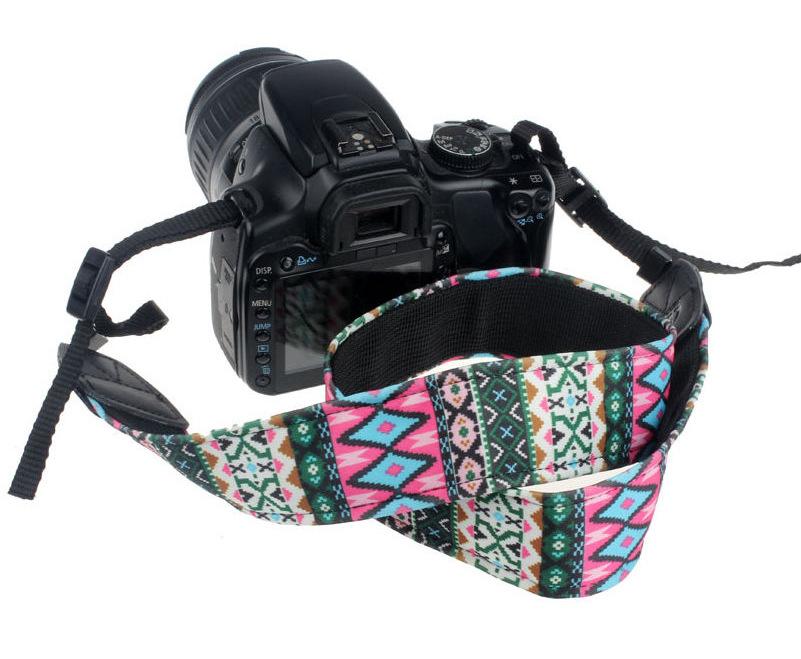 Travel Style Camera Shoulder Neck Strap Knitted Fabric Bohemia Style Shoulder Strap Fashion Color For digital SLR camer Travel Style Camera Shoulder Neck Strap Knitted Fabric Bohemia Style Shoulder Strap Fashion Color For digital SLR camer