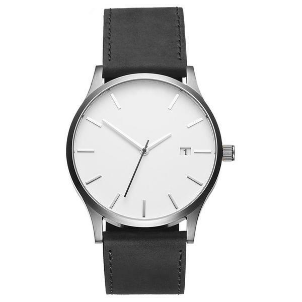 Men’s Military Leather Date Quartz Analog Army Casual Dress Wrist Watches Men’s Military Leather Date Quartz Analog Army Casual Dress Wrist Watches