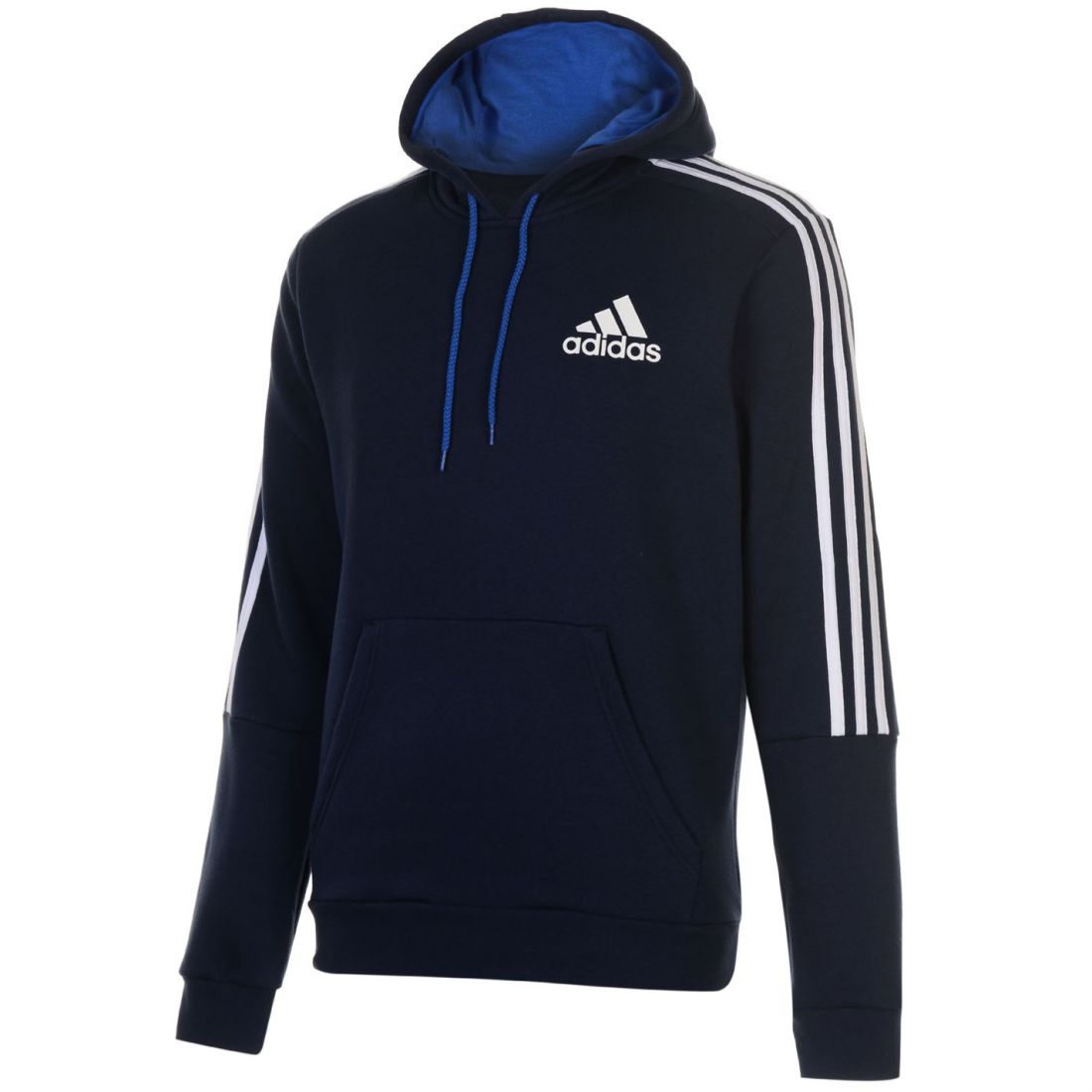 adidas Mens 3S Logo Hoody OTH Hoodie Long Sleeve Hooded Casual Top adidas Mens 3S Logo Hoody OTH Hoodie Long Sleeve Hooded Casual Top