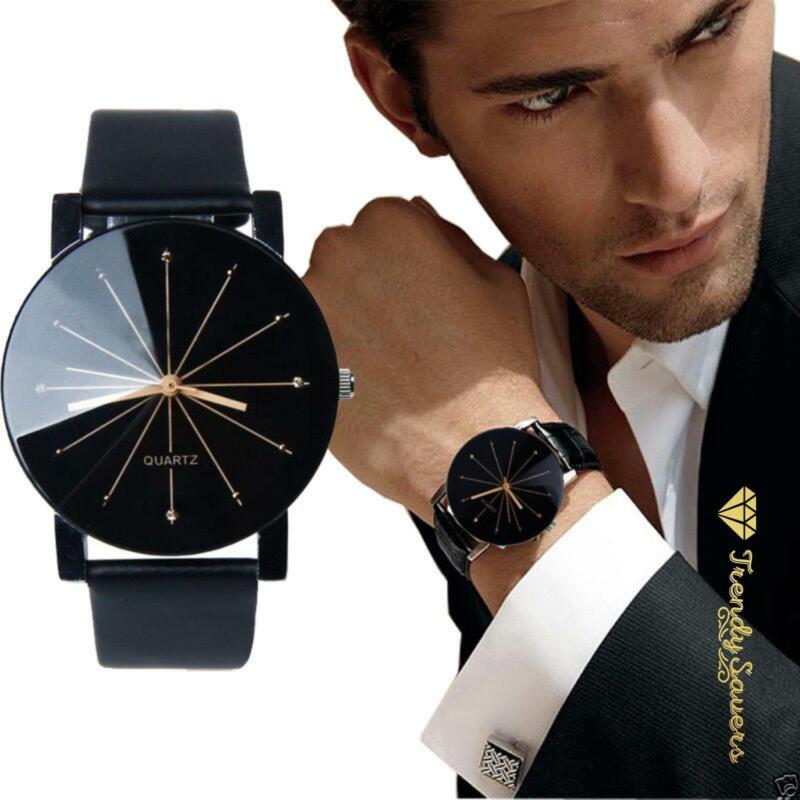 Men’s Military Leather Date Quartz Analog Army Casual Dress Wrist Watches Men’s Military Leather Date Quartz Analog Army Casual Dress Wrist Watches