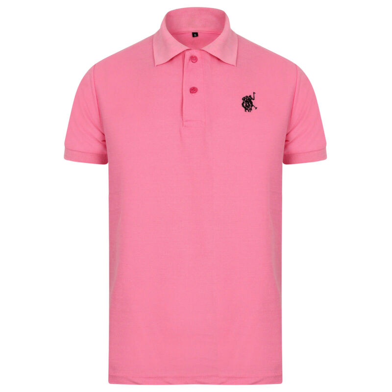 NEW MENS POLO SHIRT TOP SHORT SLEEVE PIQUE DESIGNER PLAIN T-SHIRT TEE HORSE GOLF NEW MENS POLO SHIRT TOP SHORT SLEEVE PIQUE DESIGNER PLAIN T-SHIRT TEE HORSE GOLF