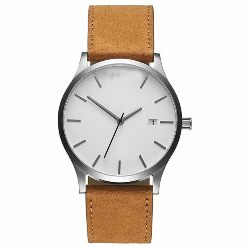 Men’s Military Leather Date Quartz Analog Army Casual Dress Wrist Watches Men’s Military Leather Date Quartz Analog Army Casual Dress Wrist Watches
