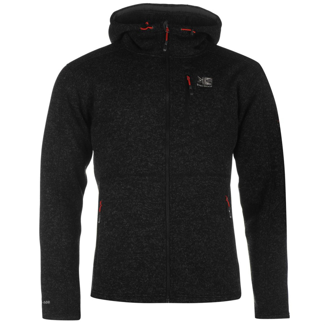 Karrimor Mens Chin Guard Hoody Full Zip Hoodie Long Sleeve Hooded Casual Top Karrimor Mens Chin Guard Hoody Full Zip Hoodie Long Sleeve Hooded Casual Top
