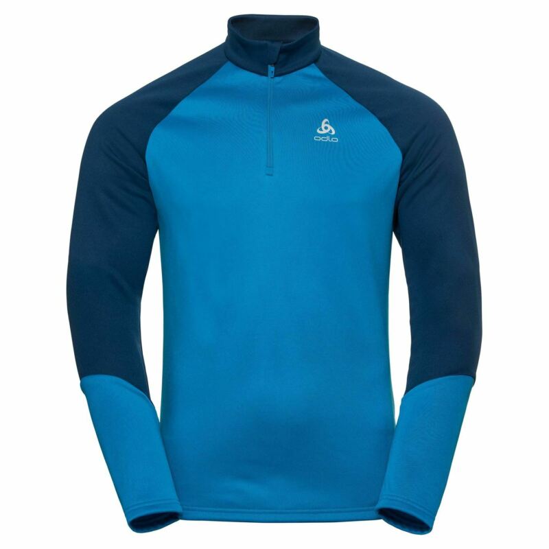 Odlo Mens Planches Half Zip Top Fleece Odlo Mens Planches Half Zip Top Fleece