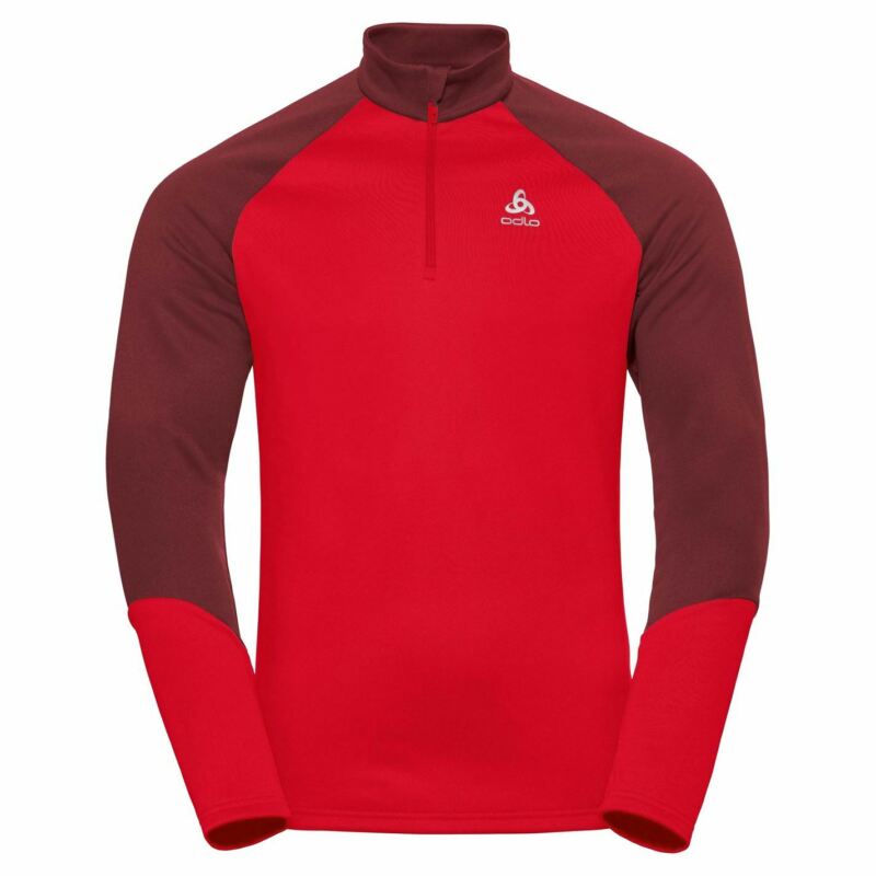 Odlo Mens Planches Half Zip Top Fleece Odlo Mens Planches Half Zip Top Fleece