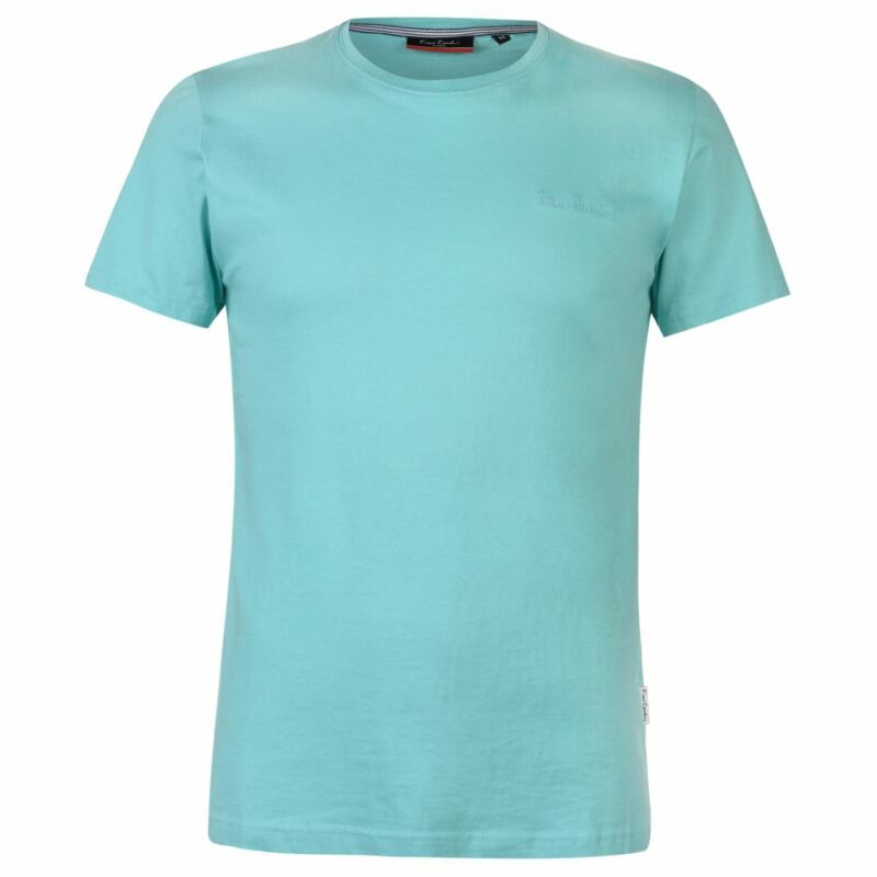 Pierre Cardin Mens Plain T Shirt Crew Neck Tee Top Short Sleeve Cotton Pierre Cardin Mens Plain T Shirt Crew Neck Tee Top Short Sleeve Cotton
