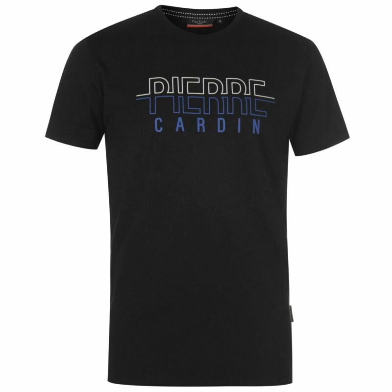 Pierre Cardin Stamp Tee Mens Gents Crew Neck Shirt Short Sleeve Cotton Regular Pierre Cardin Stamp Tee Mens Gents Crew Neck Shirt Short Sleeve Cotton Regular