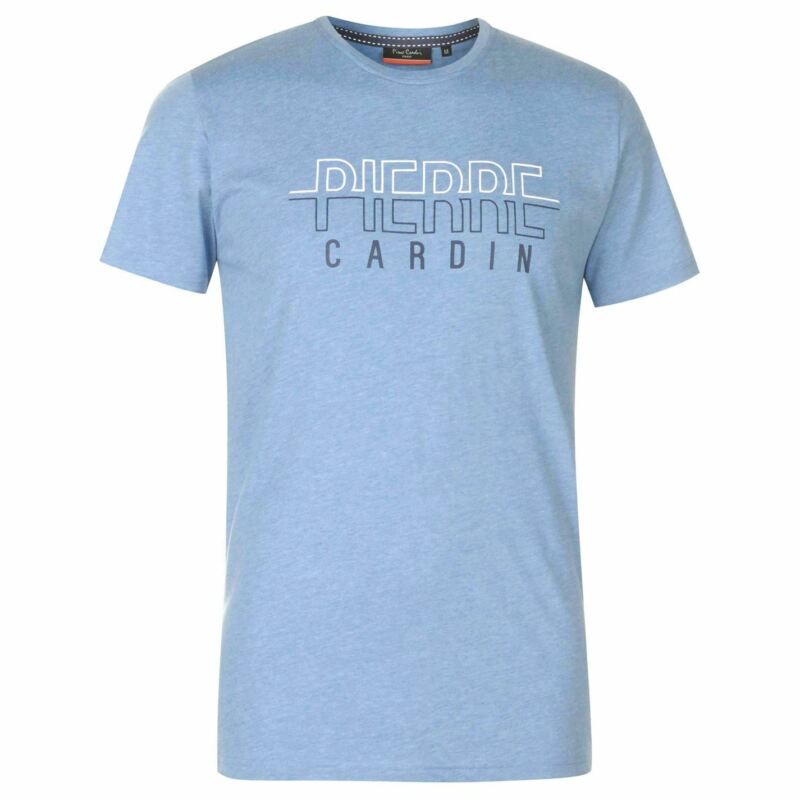 Pierre Cardin Stamp Tee Mens Gents Crew Neck Shirt Short Sleeve Cotton Regular Pierre Cardin Stamp Tee Mens Gents Crew Neck Shirt Short Sleeve Cotton Regular