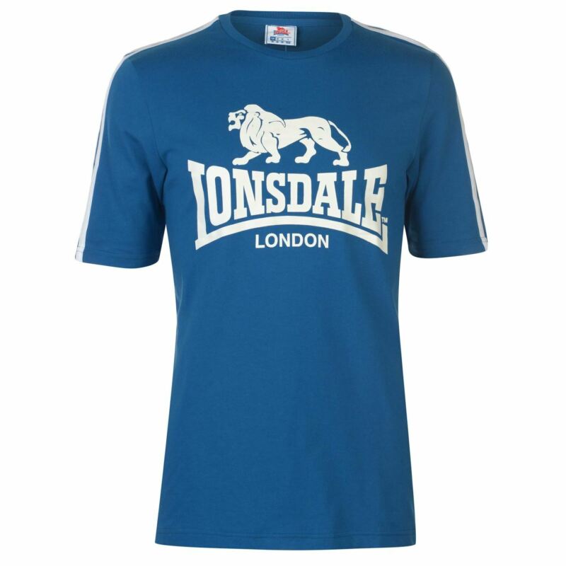 Lonsdale Large Logo T Shirt Mens Gents Crew Neck Tee Top Short Sleeve Lonsdale Large Logo T Shirt Mens Gents Crew Neck Tee Top Short Sleeve