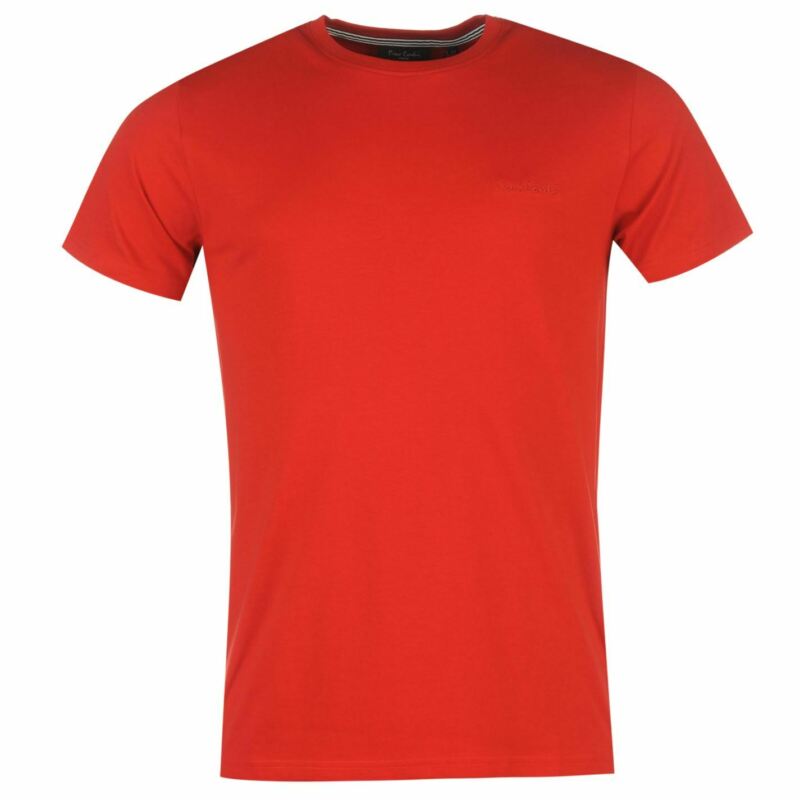 Pierre Cardin Mens Plain T Shirt Crew Neck Tee Top Short Sleeve Cotton Pierre Cardin Mens Plain T Shirt Crew Neck Tee Top Short Sleeve Cotton