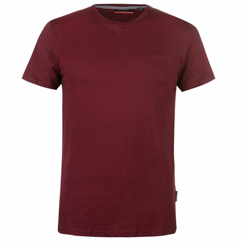 Pierre Cardin Mens Plain T Shirt Crew Neck Tee Top Short Sleeve Cotton Pierre Cardin Mens Plain T Shirt Crew Neck Tee Top Short Sleeve Cotton