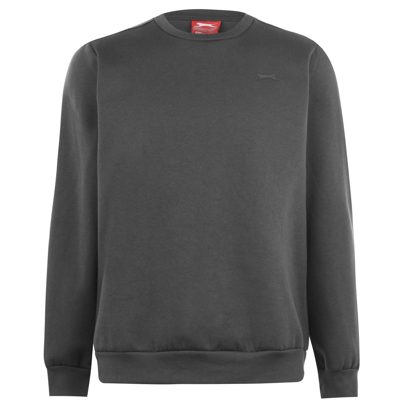 Slazenger Mens SL Fleece Crew Sweater Jumper Pullover Long Sleeve Neck Slazenger Mens SL Fleece Crew Sweater Jumper Pullover Long Sleeve Neck