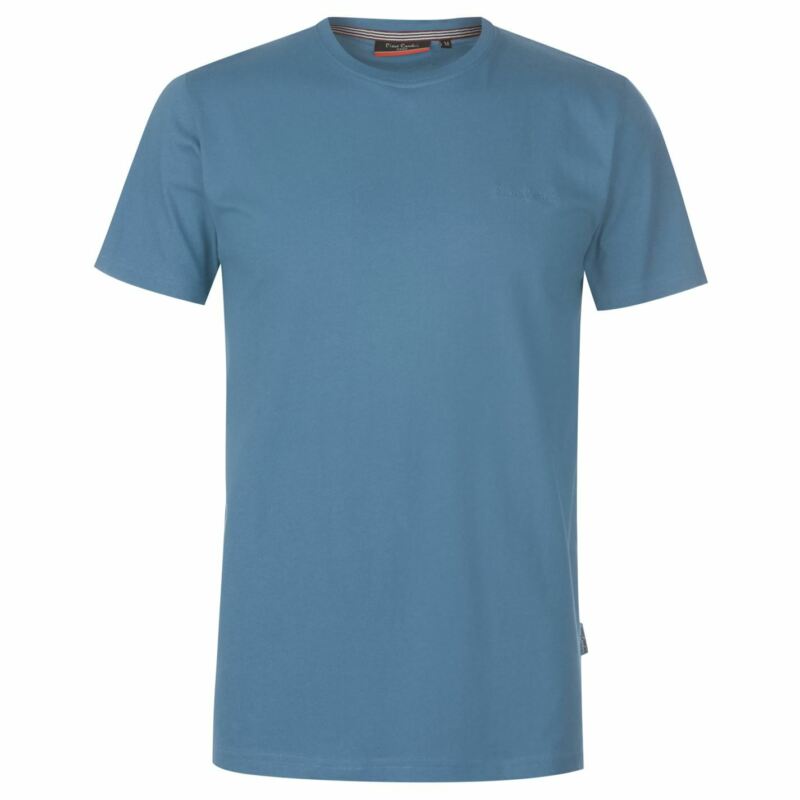 Pierre Cardin Mens Plain T Shirt Crew Neck Tee Top Short Sleeve Cotton Pierre Cardin Mens Plain T Shirt Crew Neck Tee Top Short Sleeve Cotton