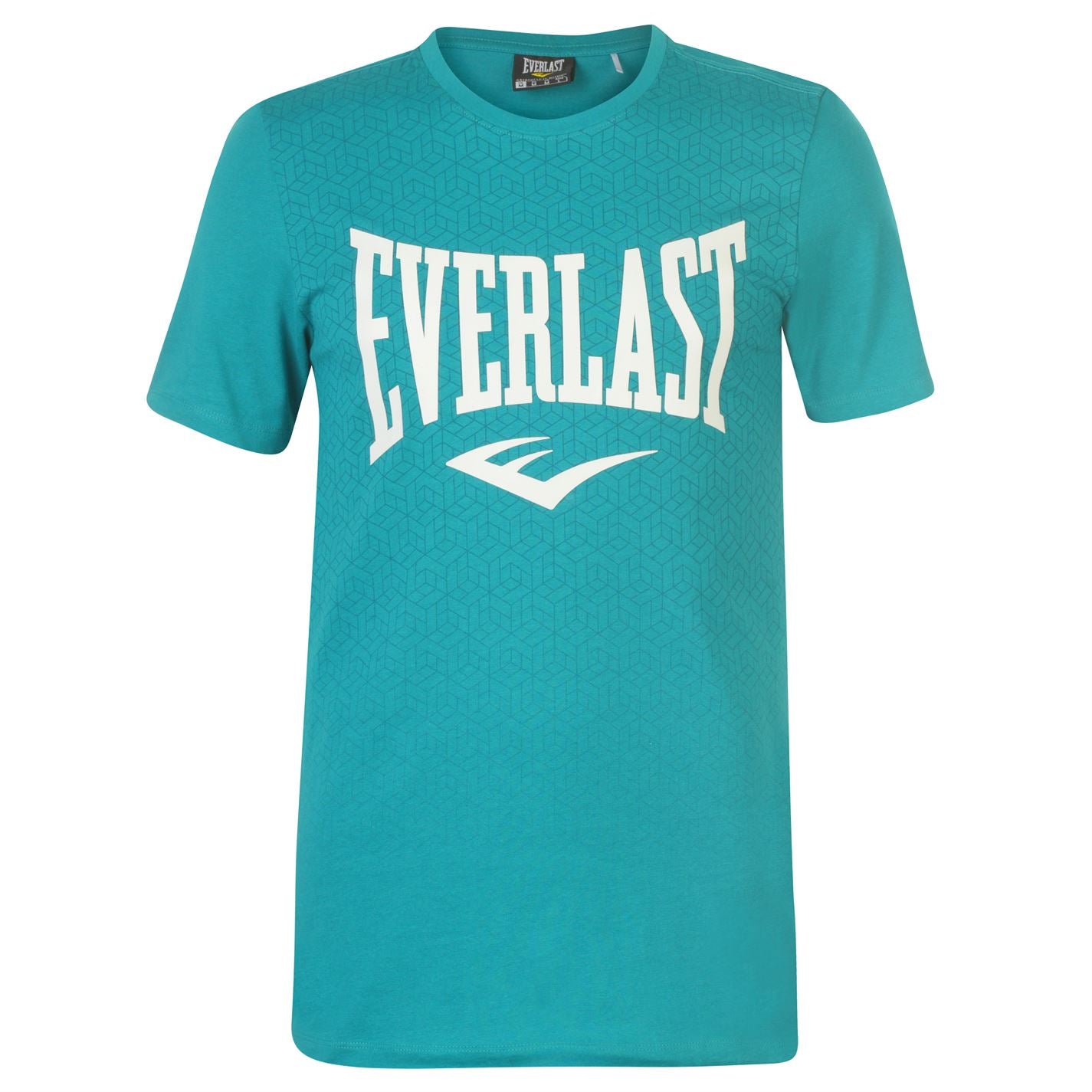 Everlast Mens Geo Print T Shirt Crew Neck Tee Top Short Sleeve Cotton Tonal Everlast Mens Geo Print T Shirt Crew Neck Tee Top Short Sleeve Cotton Tonal