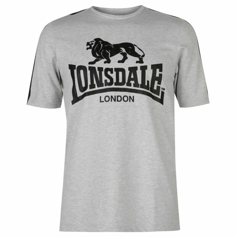 Lonsdale Large Logo T Shirt Mens Gents Crew Neck Tee Top Short Sleeve Lonsdale Large Logo T Shirt Mens Gents Crew Neck Tee Top Short Sleeve